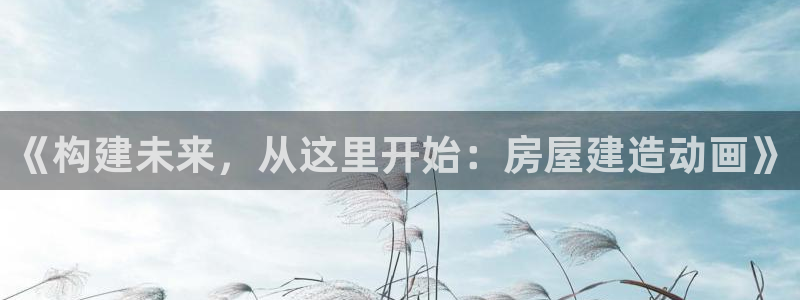 先锋方舟娱乐集团：《构建未来，从这里开始：房屋建造动画》