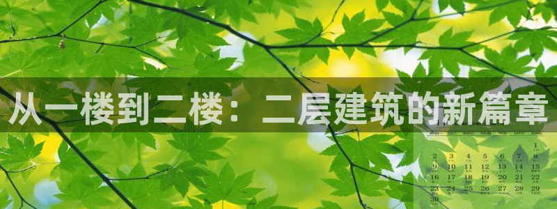 先锋娱乐剪辑：从一楼到二楼：二层建筑的新篇章