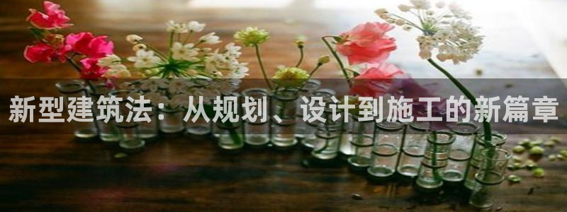 先锋娱乐情报：新型建筑法：从规划、设计到施工的新篇章