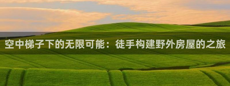 先锋娱乐情报：空中梯子下的无限可能：徒手构建野外房屋的之旅