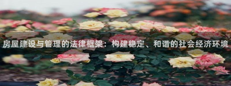 先锋娱乐邀请码多少位啊：房屋建设与管理的法律框架：构建稳定、和谐的社会经济环境
