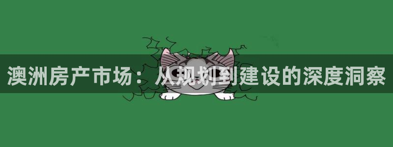 先锋娱乐邀请码多少位啊：澳洲房产市场：从规划到建设的深度洞察